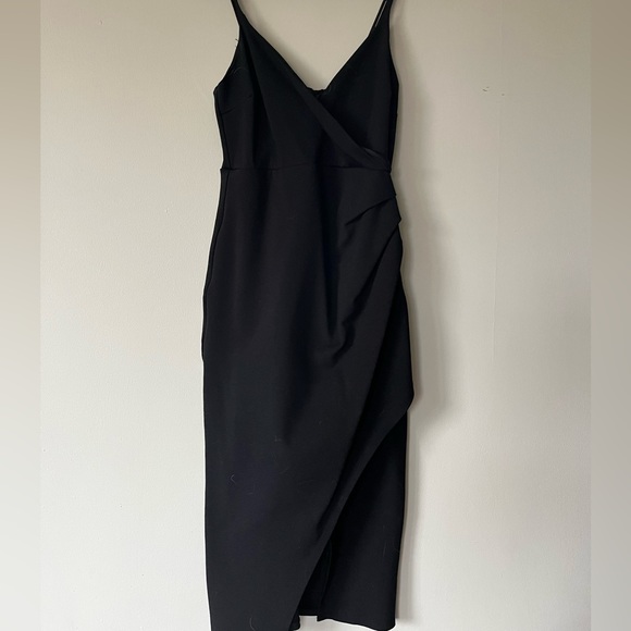 NWOT Lulus All This Appeal Bodycon Midi Black Dress - Picture 3 of 7